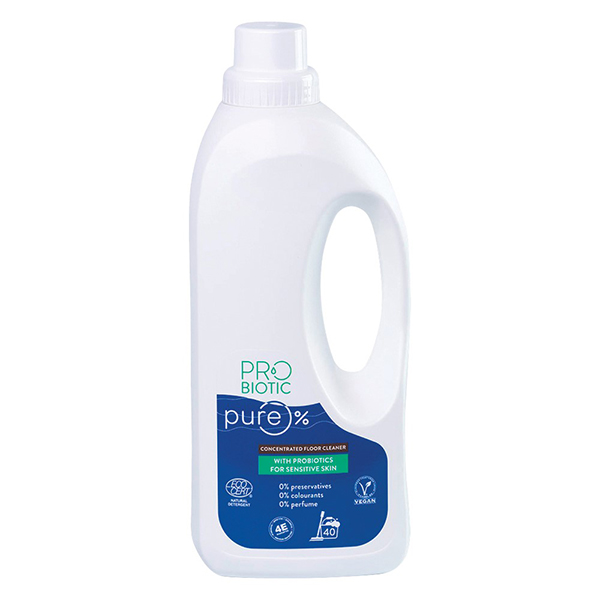 Detergent cu probiotice pentru pardoseala (40 spalari) ECO Probiotic Pure – 900 ml